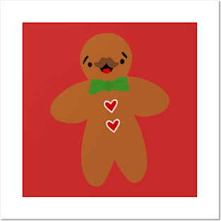 Gingerbread Man Posters and Art